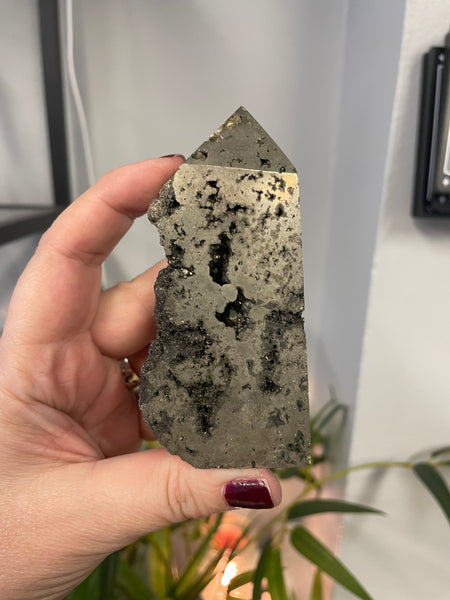 Pyrite Polished Tower