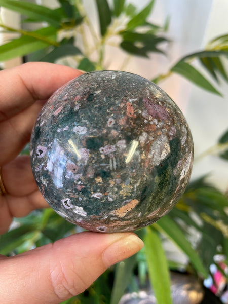 Ocean Jasper Sphere