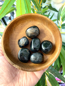 Blue Tigers Eye Tumblestone