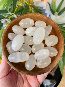 White Calcite Tumblestone