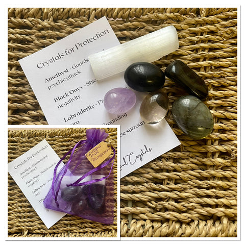 Crystals for Protection Kit
