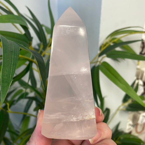 Rose Quartz Obelisk