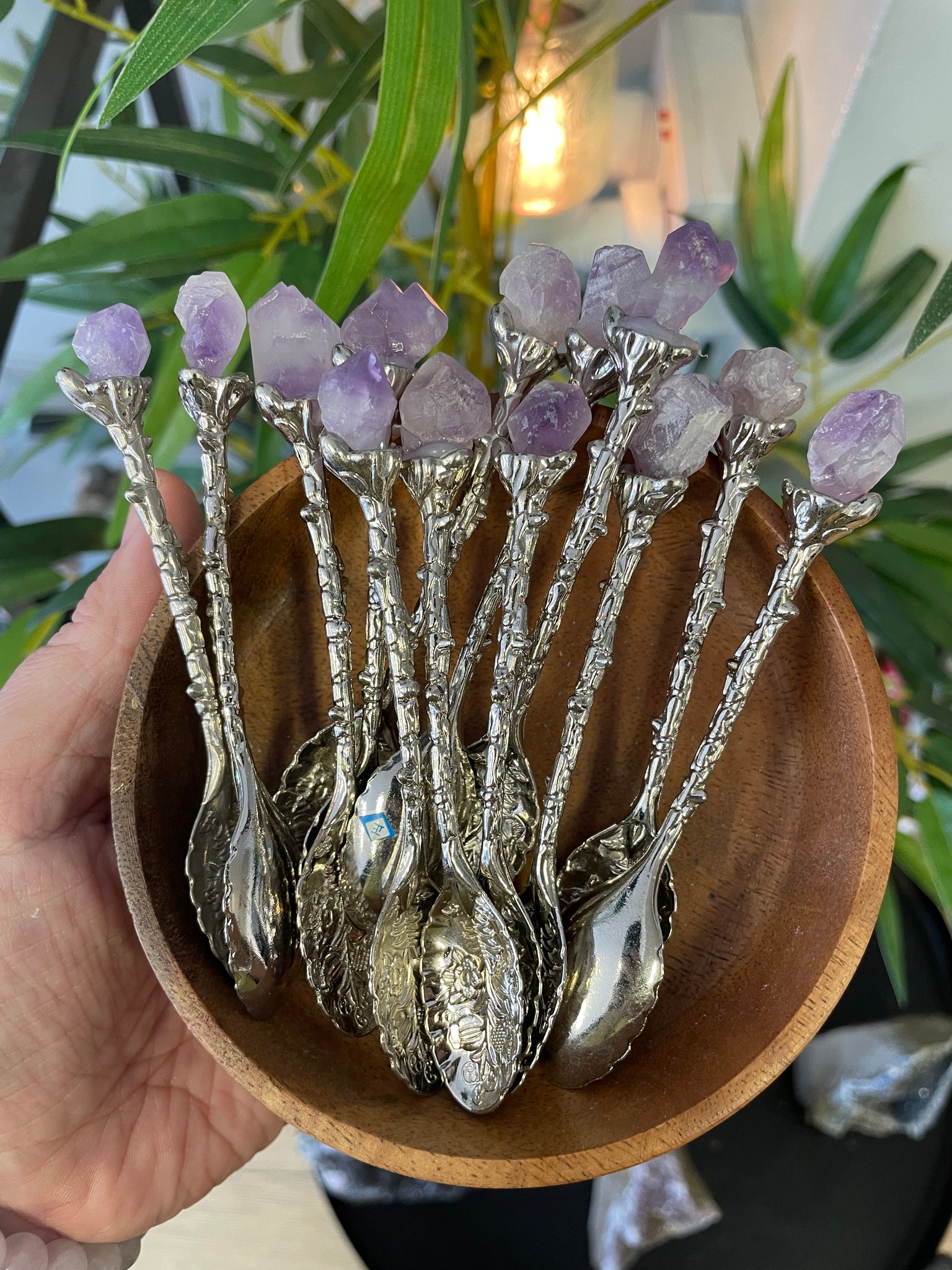 Amethyst Altar Spoon