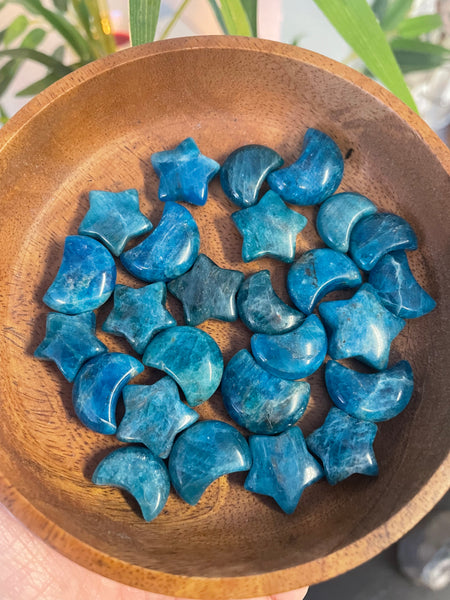 Apatite Mini Stars and Moons