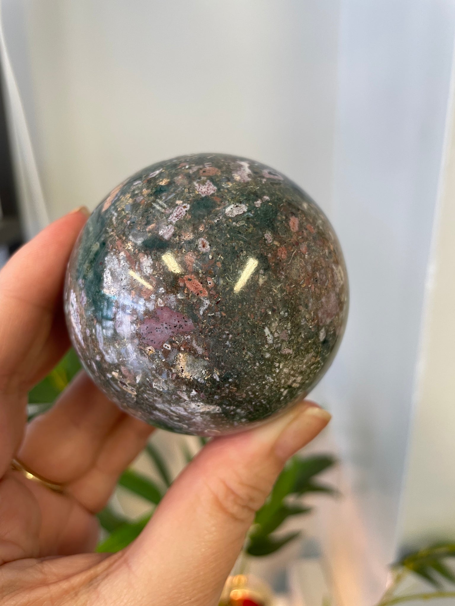 Ocean Jasper Sphere