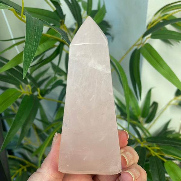 Rose Quartz Obelisk