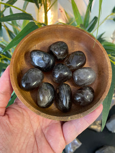 Black Quartz Tumblestone